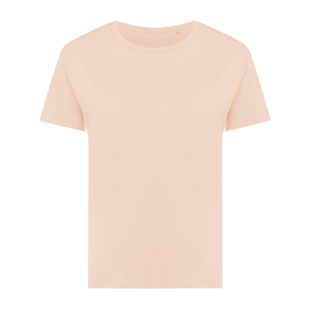 IQONIQ Yala Damen T-Shirt aus recycelter Baumwolle - peach nectar (± PMS 14-1314 TCX)