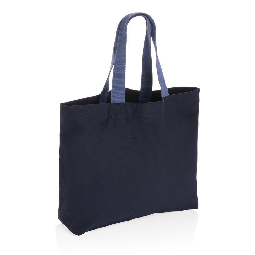 Impact Aware™ 240g/m² große Tasche aus rCanvas, ungefärbt - navy blau (± PMS 539)