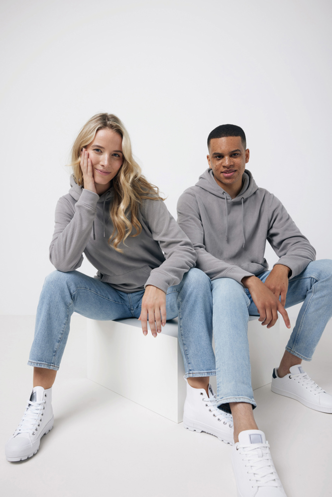 IQONIQ Trivor Mikrofleece-Kapuzen-Pulli aus recyc. Polyester