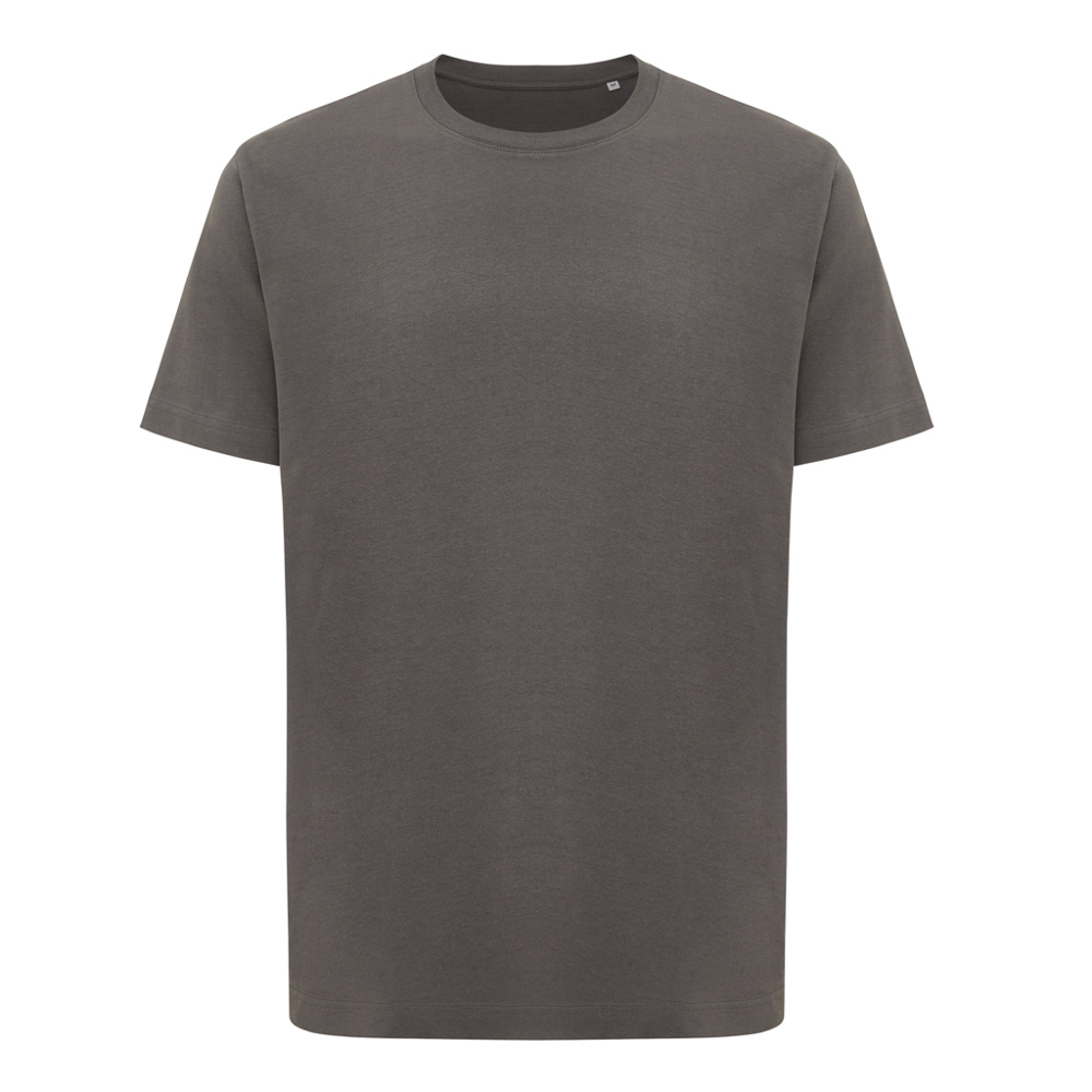 IQONIQ Kakadu relaxed T-Shirt aus recycelter Baumwolle - anthrazit (± PMS 19-3900 TCX)