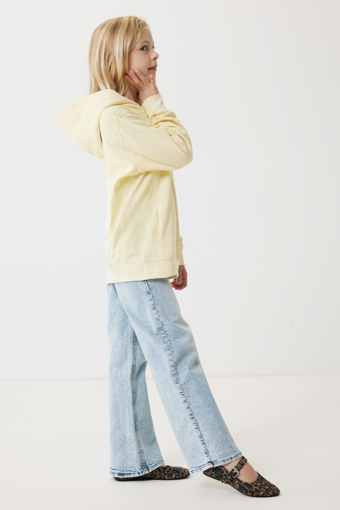 IQONIQ Yengo KidsHoodie mit Seitentaschen aus rec. Baumwolle