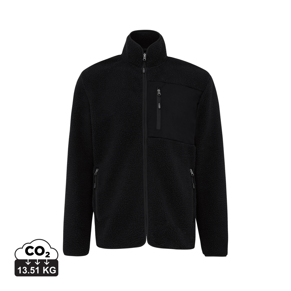 IQONIQ Diran Fleecejacke aus recyceltem Polyesterflor