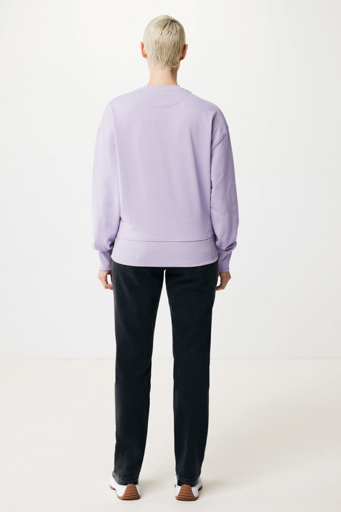IQONIQ Kruger Relax-Rundhals-Sweater aus recycelt. Baumwolle