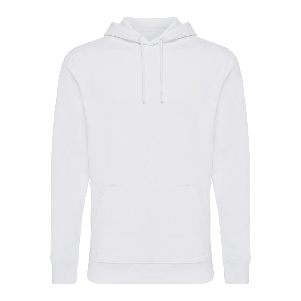 IQONIQ Jasper Hoodie aus recycelter Baumwolle - recycled white (± PMS 11-0601 TCX)