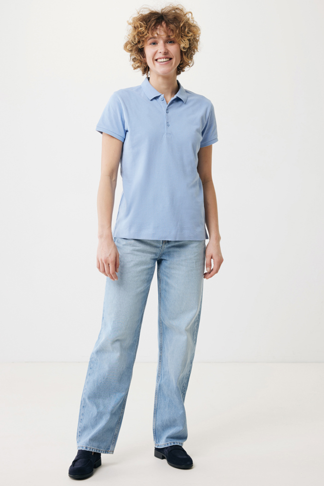 IQONIQ Yosemite Damen Piqué-Poloshirt aus rec. Baumwolle