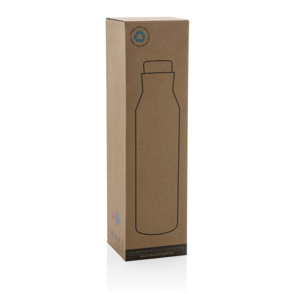 Gaia Vakuumflasche aus RCS recyceltem Stainless-Steel