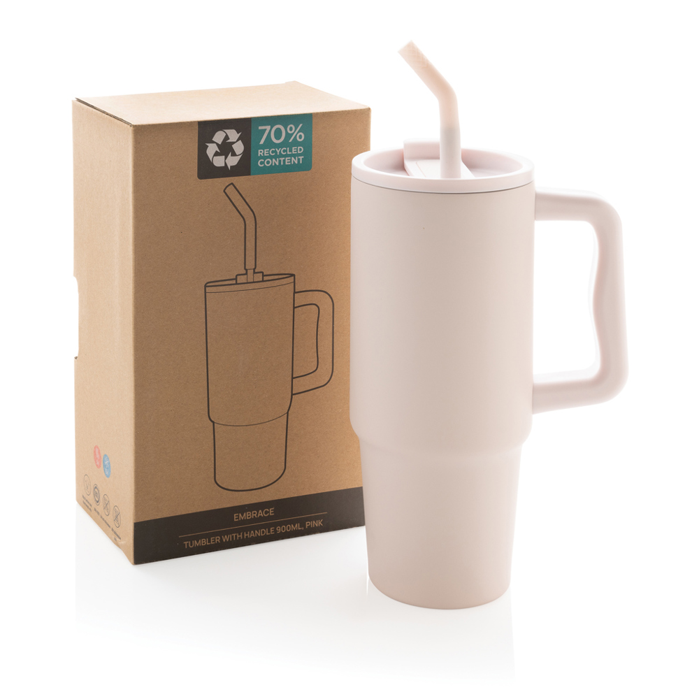 Embrace Deluxe Becher aus RCS recyceltem Edelstahl 900ml