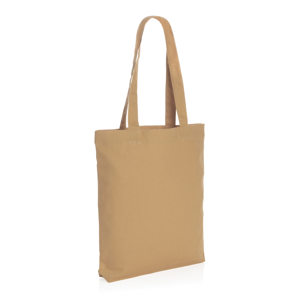 Impact Aware™ 285g/m² ungefärbte rCanvas-Tragetasche - braun (± PMS 482)