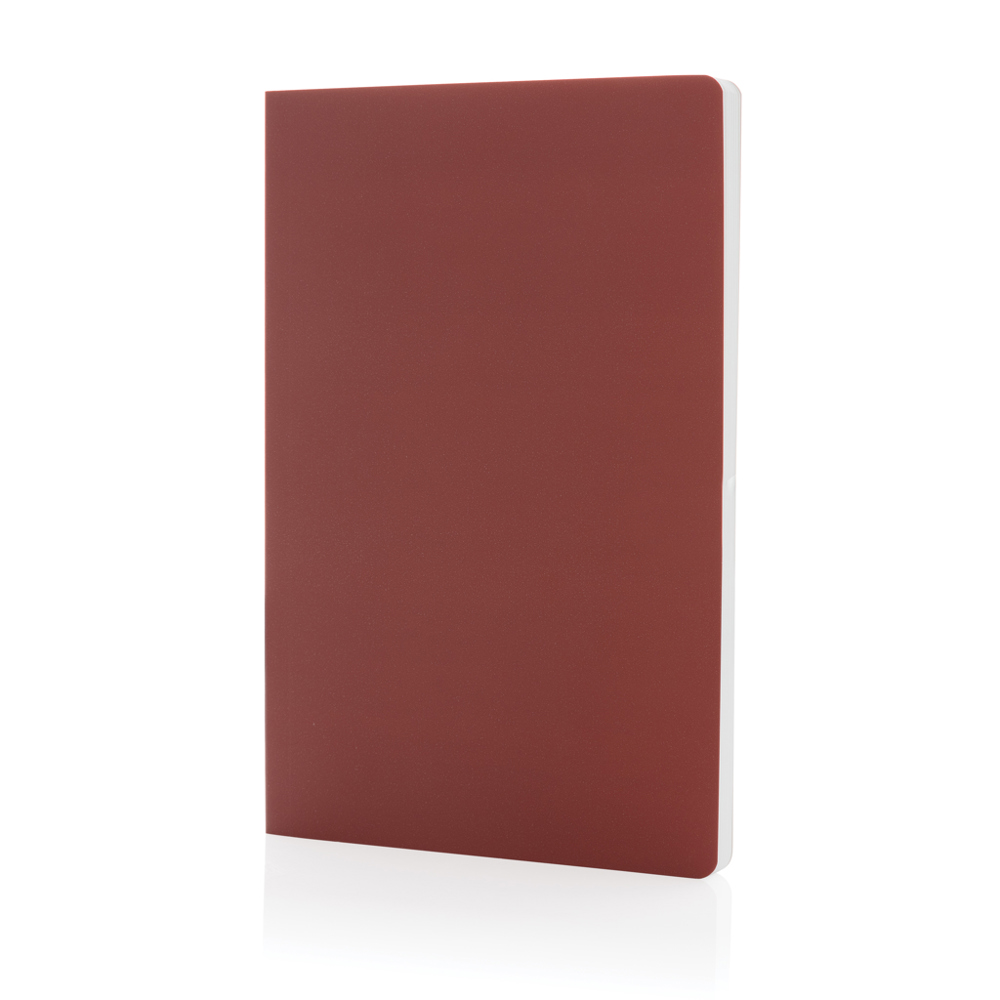 Impact Softcover A5 Notizbuch mit Steinpapier - rot (± PMS 1807)