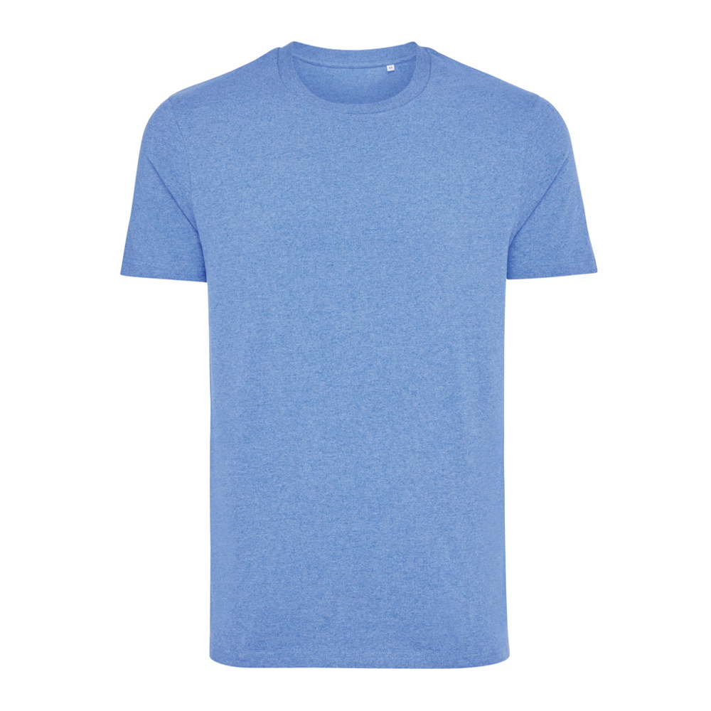 IQONIQ Manuel ungefärbtes T-Shirt aus recycelter Baumwolle - heather blue (± PMS heather blue)