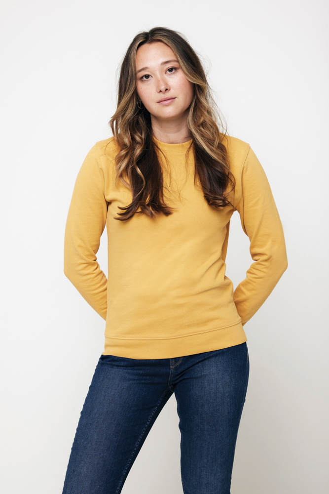 IQONIQ Zion Rundhals-Sweater aus recycelter Baumwolle