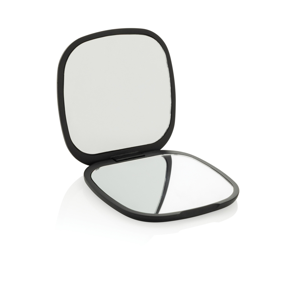 Reflecta Make-Up Spiegel aus RCS rec. ABS - schwarz (± PMS Black)