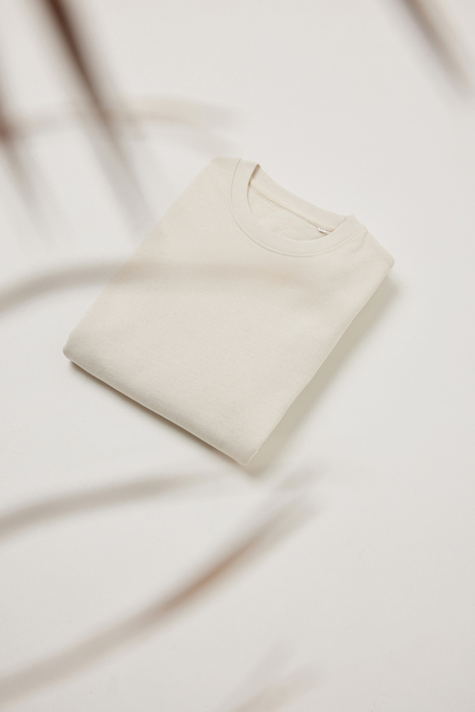 IQONIQ Kruger Relax-Rundhals-Sweater aus recycelt. Baumwolle