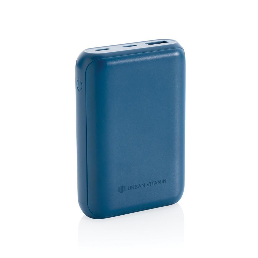 Urban Vitamin Alameda 10.000mAh 18W PD Powerbank - blau (± PMS 2161C)